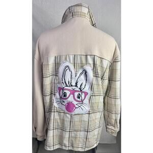 April 25th Flannels – Bubblegum Bunny Jacket‎ | Allie Rose | XL | Ti_the_Artiste